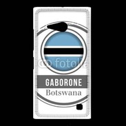 Coque Nokia Lumia 735 Logo Botswana