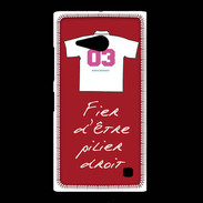 Coque Nokia Lumia 735 Pilier droit Bonus offensif-défensif Rouge