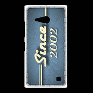 Coque Nokia Lumia 735 Since 2002 Bleu
