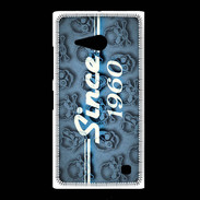 Coque Nokia Lumia 735 Since crane bleu 1960