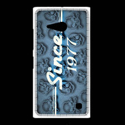 Coque Nokia Lumia 735 Since crane bleu 1977