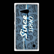 Coque Nokia Lumia 735 Since crane bleu 1990