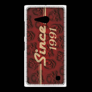 Coque Nokia Lumia 735 Since crane rouge 1991