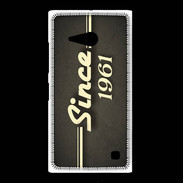 Coque Nokia Lumia 735 Since 1961 gris