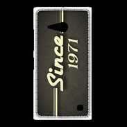 Coque Nokia Lumia 735 Since 1971 gris