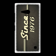 Coque Nokia Lumia 735 Since 1976 gris