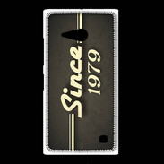 Coque Nokia Lumia 735 Since 1979 gris