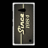 Coque Nokia Lumia 735 Since 1984 gris