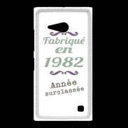 Coque Nokia Lumia 735 Fabriqué en 1982 ZG