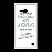 Coque Nokia Lumia 735 Fabriqué en 1986 ZG