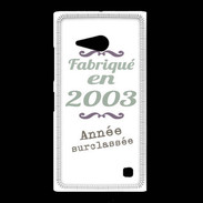 Coque Nokia Lumia 735 Fabriqué en 2003 ZG