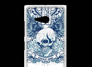 Coque Nokia Lumia 735 Tête de mort Lucky One 13