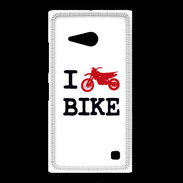 Coque Nokia Lumia 735 I love bike