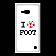 Coque Nokia Lumia 735 I love Foot