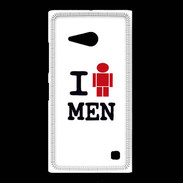 Coque Nokia Lumia 735 I love Men