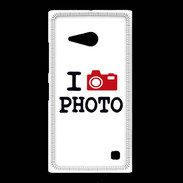 Coque Nokia Lumia 735 I love Photo
