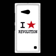 Coque Nokia Lumia 735 I love Revolution