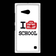 Coque Nokia Lumia 735 I love School
