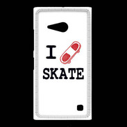 Coque Nokia Lumia 735 I love Skate
