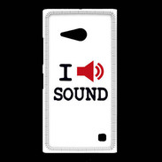 Coque Nokia Lumia 735 I love Sound