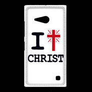 Coque Nokia Lumia 735 i love Christ