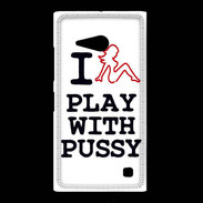 Coque Nokia Lumia 735 I love Play Pussy