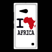 Coque Nokia Lumia 735 I love Africa 2