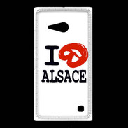 Coque Nokia Lumia 735 I love Alsace 2