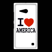 Coque Nokia Lumia 735 I love America