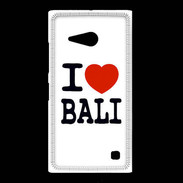 Coque Nokia Lumia 735 I love Bali