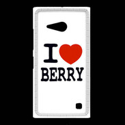 Coque Nokia Lumia 735 I love Berry