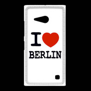 Coque Nokia Lumia 735 I love Berlin