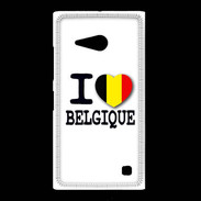 Coque Nokia Lumia 735 I love Belgique 2