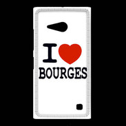 Coque Nokia Lumia 735 I love Bourges