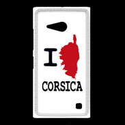 Coque Nokia Lumia 735 I love Corsica 3