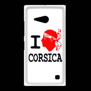 Coque Nokia Lumia 735 I love Corsica 2