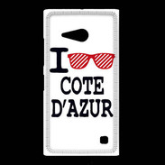 Coque Nokia Lumia 735 I love Cote d'Azur 2