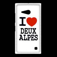 Coque Nokia Lumia 735 I love Deux Alpes