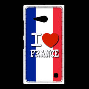 Coque Nokia Lumia 735 I love France 2