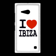 Coque Nokia Lumia 735 I love Ibiza