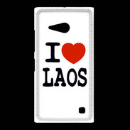 Coque Nokia Lumia 735 I love Laos