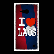 Coque Nokia Lumia 735 I love Laos 3
