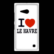 Coque Nokia Lumia 735 I love Le Havre