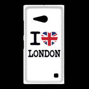 Coque Nokia Lumia 735 I love London 3