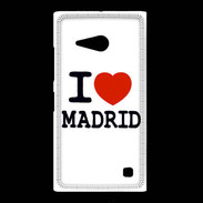 Coque Nokia Lumia 735 I love Madrid