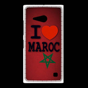 Coque Nokia Lumia 735 I love Maroc 3