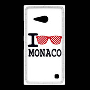 Coque Nokia Lumia 735 I love Monaco 2