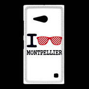 Coque Nokia Lumia 735 I love Montpellier 2
