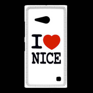 Coque Nokia Lumia 735 I love Nice