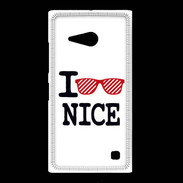 Coque Nokia Lumia 735 I love Nice 2
